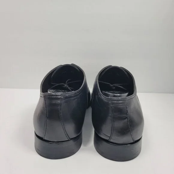 To Boot New York Adam Derrick Men's Black Leather Oxford Shoes US Size 8.5